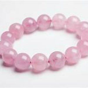 Rose Quartz Bead Bracelet